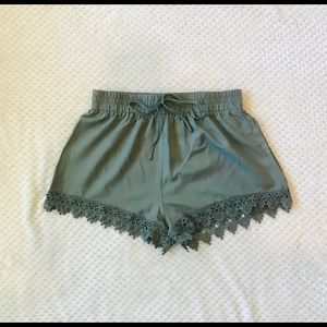 Olive shorts (Forever 21)